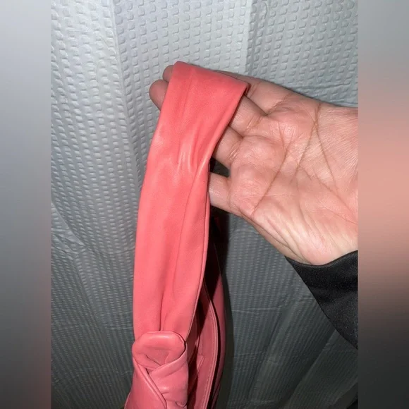 Coach Parker Resort Mini Pouch In Pink Smooth Leather - Picture 4 of 11